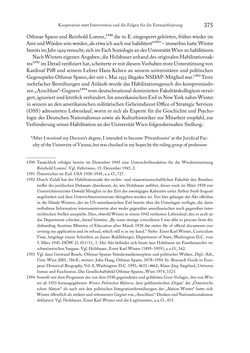 Image of the Page - 375 - in Zwischen geistiger Erneuerung und Restauration - US-amerikanische Planungen zur Entnazifizierung und demokratischen Reorientierung und die Nachkriegsrealität österreichischer Wissenschaft 1941-1955
