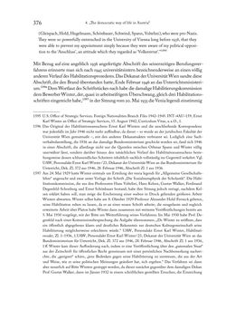 Image of the Page - 376 - in Zwischen geistiger Erneuerung und Restauration - US-amerikanische Planungen zur Entnazifizierung und demokratischen Reorientierung und die Nachkriegsrealität österreichischer Wissenschaft 1941-1955