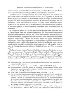 Bild der Seite - 387 - in Zwischen geistiger Erneuerung und Restauration - US-amerikanische Planungen zur Entnazifizierung und demokratischen Reorientierung und die Nachkriegsrealität österreichischer Wissenschaft 1941-1955