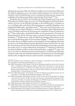 Image of the Page - 431 - in Zwischen geistiger Erneuerung und Restauration - US-amerikanische Planungen zur Entnazifizierung und demokratischen Reorientierung und die Nachkriegsrealität österreichischer Wissenschaft 1941-1955