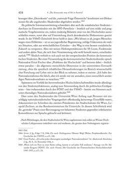 Image of the Page - 434 - in Zwischen geistiger Erneuerung und Restauration - US-amerikanische Planungen zur Entnazifizierung und demokratischen Reorientierung und die Nachkriegsrealität österreichischer Wissenschaft 1941-1955