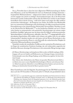 Image of the Page - 452 - in Zwischen geistiger Erneuerung und Restauration - US-amerikanische Planungen zur Entnazifizierung und demokratischen Reorientierung und die Nachkriegsrealität österreichischer Wissenschaft 1941-1955