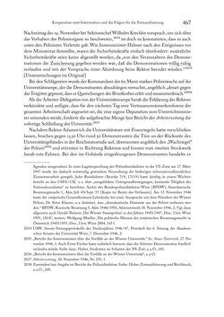 Image of the Page - 467 - in Zwischen geistiger Erneuerung und Restauration - US-amerikanische Planungen zur Entnazifizierung und demokratischen Reorientierung und die Nachkriegsrealität österreichischer Wissenschaft 1941-1955