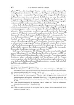 Image of the Page - 472 - in Zwischen geistiger Erneuerung und Restauration - US-amerikanische Planungen zur Entnazifizierung und demokratischen Reorientierung und die Nachkriegsrealität österreichischer Wissenschaft 1941-1955