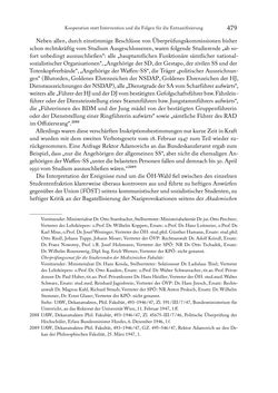 Image of the Page - 479 - in Zwischen geistiger Erneuerung und Restauration - US-amerikanische Planungen zur Entnazifizierung und demokratischen Reorientierung und die Nachkriegsrealität österreichischer Wissenschaft 1941-1955