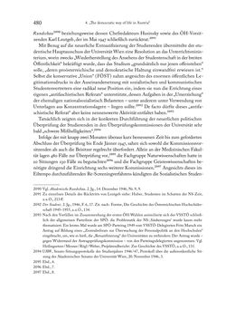 Bild der Seite - 480 - in Zwischen geistiger Erneuerung und Restauration - US-amerikanische Planungen zur Entnazifizierung und demokratischen Reorientierung und die Nachkriegsrealität österreichischer Wissenschaft 1941-1955