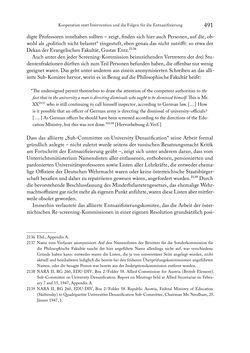 Bild der Seite - 491 - in Zwischen geistiger Erneuerung und Restauration - US-amerikanische Planungen zur Entnazifizierung und demokratischen Reorientierung und die Nachkriegsrealität österreichischer Wissenschaft 1941-1955