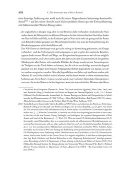 Image of the Page - 498 - in Zwischen geistiger Erneuerung und Restauration - US-amerikanische Planungen zur Entnazifizierung und demokratischen Reorientierung und die Nachkriegsrealität österreichischer Wissenschaft 1941-1955