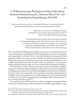 Image of the Page - 517 - in Zwischen geistiger Erneuerung und Restauration - US-amerikanische Planungen zur Entnazifizierung und demokratischen Reorientierung und die Nachkriegsrealität österreichischer Wissenschaft 1941-1955