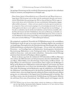 Image of the Page - 520 - in Zwischen geistiger Erneuerung und Restauration - US-amerikanische Planungen zur Entnazifizierung und demokratischen Reorientierung und die Nachkriegsrealität österreichischer Wissenschaft 1941-1955