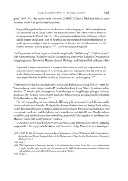 Bild der Seite - 545 - in Zwischen geistiger Erneuerung und Restauration - US-amerikanische Planungen zur Entnazifizierung und demokratischen Reorientierung und die Nachkriegsrealität österreichischer Wissenschaft 1941-1955