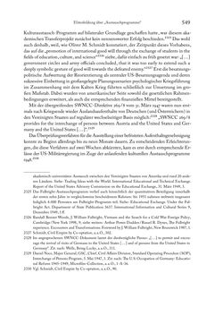 Image of the Page - 549 - in Zwischen geistiger Erneuerung und Restauration - US-amerikanische Planungen zur Entnazifizierung und demokratischen Reorientierung und die Nachkriegsrealität österreichischer Wissenschaft 1941-1955