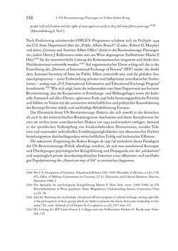 Image of the Page - 558 - in Zwischen geistiger Erneuerung und Restauration - US-amerikanische Planungen zur Entnazifizierung und demokratischen Reorientierung und die Nachkriegsrealität österreichischer Wissenschaft 1941-1955