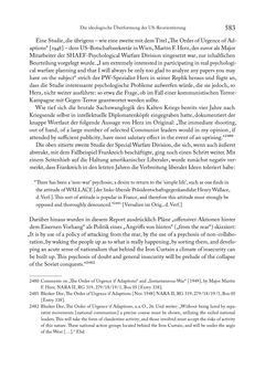 Bild der Seite - 583 - in Zwischen geistiger Erneuerung und Restauration - US-amerikanische Planungen zur Entnazifizierung und demokratischen Reorientierung und die Nachkriegsrealität österreichischer Wissenschaft 1941-1955