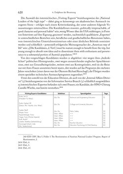 Bild der Seite - 620 - in Zwischen geistiger Erneuerung und Restauration - US-amerikanische Planungen zur Entnazifizierung und demokratischen Reorientierung und die Nachkriegsrealität österreichischer Wissenschaft 1941-1955