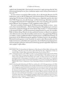 Bild der Seite - 628 - in Zwischen geistiger Erneuerung und Restauration - US-amerikanische Planungen zur Entnazifizierung und demokratischen Reorientierung und die Nachkriegsrealität österreichischer Wissenschaft 1941-1955