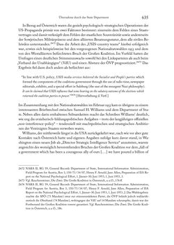 Image of the Page - 635 - in Zwischen geistiger Erneuerung und Restauration - US-amerikanische Planungen zur Entnazifizierung und demokratischen Reorientierung und die Nachkriegsrealität österreichischer Wissenschaft 1941-1955