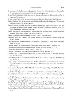 Image of the Page - 675 - in Zwischen geistiger Erneuerung und Restauration - US-amerikanische Planungen zur Entnazifizierung und demokratischen Reorientierung und die Nachkriegsrealität österreichischer Wissenschaft 1941-1955