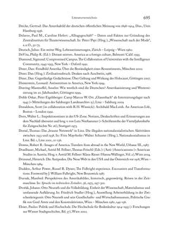 Bild der Seite - 695 - in Zwischen geistiger Erneuerung und Restauration - US-amerikanische Planungen zur Entnazifizierung und demokratischen Reorientierung und die Nachkriegsrealität österreichischer Wissenschaft 1941-1955