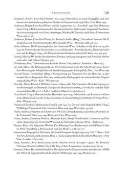 Image of the Page - 705 - in Zwischen geistiger Erneuerung und Restauration - US-amerikanische Planungen zur Entnazifizierung und demokratischen Reorientierung und die Nachkriegsrealität österreichischer Wissenschaft 1941-1955