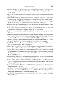 Image of the Page - 707 - in Zwischen geistiger Erneuerung und Restauration - US-amerikanische Planungen zur Entnazifizierung und demokratischen Reorientierung und die Nachkriegsrealität österreichischer Wissenschaft 1941-1955