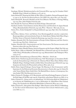 Image of the Page - 726 - in Zwischen geistiger Erneuerung und Restauration - US-amerikanische Planungen zur Entnazifizierung und demokratischen Reorientierung und die Nachkriegsrealität österreichischer Wissenschaft 1941-1955