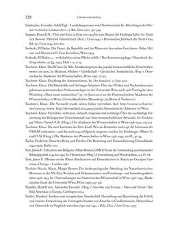 Image of the Page - 728 - in Zwischen geistiger Erneuerung und Restauration - US-amerikanische Planungen zur Entnazifizierung und demokratischen Reorientierung und die Nachkriegsrealität österreichischer Wissenschaft 1941-1955