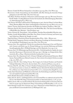 Image of the Page - 729 - in Zwischen geistiger Erneuerung und Restauration - US-amerikanische Planungen zur Entnazifizierung und demokratischen Reorientierung und die Nachkriegsrealität österreichischer Wissenschaft 1941-1955