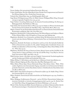 Image of the Page - 730 - in Zwischen geistiger Erneuerung und Restauration - US-amerikanische Planungen zur Entnazifizierung und demokratischen Reorientierung und die Nachkriegsrealität österreichischer Wissenschaft 1941-1955