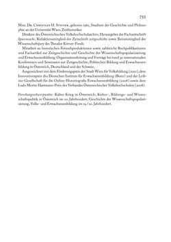 Bild der Seite - 755 - in Zwischen geistiger Erneuerung und Restauration - US-amerikanische Planungen zur Entnazifizierung und demokratischen Reorientierung und die Nachkriegsrealität österreichischer Wissenschaft 1941-1955