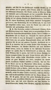 Image of the Page - 6 - in Gemeinfaßliche Darstellung der Stabeisen u. Stahlbereitung in Frischherden - in den Ländern des Vereins zur Beförderung und Unterstütztung der Industrie und Gewerbe in Innerösterreich, dem Lande ob der Enns und Salzburg
