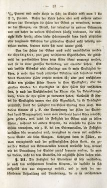 Bild der Seite - 37 - in Gemeinfaßliche Darstellung der Stabeisen u. Stahlbereitung in Frischherden - in den Ländern des Vereins zur Beförderung und Unterstütztung der Industrie und Gewerbe in Innerösterreich, dem Lande ob der Enns und Salzburg