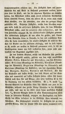 Bild der Seite - 38 - in Gemeinfaßliche Darstellung der Stabeisen u. Stahlbereitung in Frischherden - in den Ländern des Vereins zur Beförderung und Unterstütztung der Industrie und Gewerbe in Innerösterreich, dem Lande ob der Enns und Salzburg