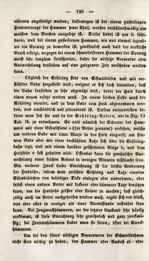 Bild der Seite - 120 - in Gemeinfaßliche Darstellung der Stabeisen u. Stahlbereitung in Frischherden - in den Ländern des Vereins zur Beförderung und Unterstütztung der Industrie und Gewerbe in Innerösterreich, dem Lande ob der Enns und Salzburg