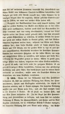 Bild der Seite - 377 - in Gemeinfaßliche Darstellung der Stabeisen u. Stahlbereitung in Frischherden - in den Ländern des Vereins zur Beförderung und Unterstütztung der Industrie und Gewerbe in Innerösterreich, dem Lande ob der Enns und Salzburg