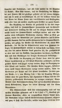 Bild der Seite - 378 - in Gemeinfaßliche Darstellung der Stabeisen u. Stahlbereitung in Frischherden - in den Ländern des Vereins zur Beförderung und Unterstütztung der Industrie und Gewerbe in Innerösterreich, dem Lande ob der Enns und Salzburg