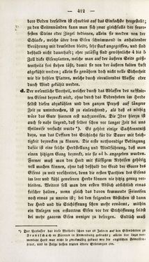 Bild der Seite - 412 - in Gemeinfaßliche Darstellung der Stabeisen u. Stahlbereitung in Frischherden - in den Ländern des Vereins zur Beförderung und Unterstütztung der Industrie und Gewerbe in Innerösterreich, dem Lande ob der Enns und Salzburg