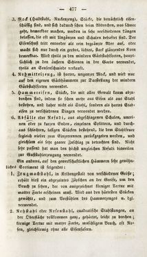 Bild der Seite - 477 - in Gemeinfaßliche Darstellung der Stabeisen u. Stahlbereitung in Frischherden - in den Ländern des Vereins zur Beförderung und Unterstütztung der Industrie und Gewerbe in Innerösterreich, dem Lande ob der Enns und Salzburg