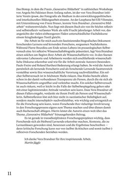 Bild der Seite - 11 - in Generative Bildarbeit - Zum transformativen Potential fotografischer Praxis