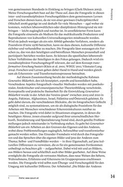 Bild der Seite - 14 - in Generative Bildarbeit - Zum transformativen Potential fotografischer Praxis