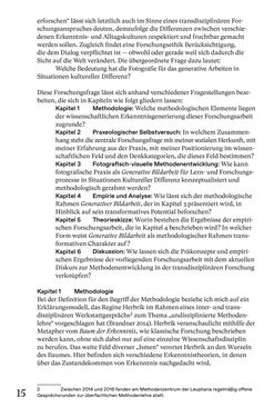 Image of the Page - 15 - in Generative Bildarbeit - Zum transformativen Potential fotografischer Praxis