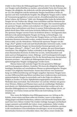 Bild der Seite - 86 - in Generative Bildarbeit - Zum transformativen Potential fotografischer Praxis