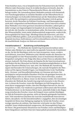 Image of the Page - 112 - in Generative Bildarbeit - Zum transformativen Potential fotografischer Praxis