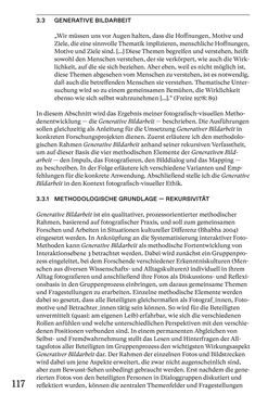 Image of the Page - 117 - in Generative Bildarbeit - Zum transformativen Potential fotografischer Praxis