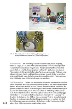 Bild der Seite - 133 - in Generative Bildarbeit - Zum transformativen Potential fotografischer Praxis