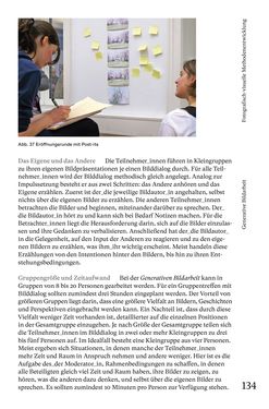 Image of the Page - 134 - in Generative Bildarbeit - Zum transformativen Potential fotografischer Praxis