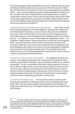 Image of the Page - 175 - in Generative Bildarbeit - Zum transformativen Potential fotografischer Praxis