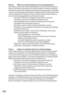 Image of the Page - 185 - in Generative Bildarbeit - Zum transformativen Potential fotografischer Praxis