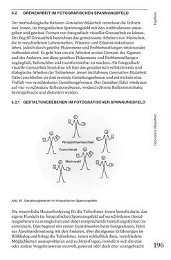 Bild der Seite - 196 - in Generative Bildarbeit - Zum transformativen Potential fotografischer Praxis