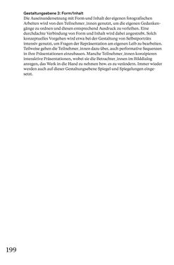 Bild der Seite - 199 - in Generative Bildarbeit - Zum transformativen Potential fotografischer Praxis